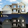 Window Privacy Film One Way Daytime Privacy Self-adhesive Vinyl Sun Blocking Anti UV Reflective Window Tint for Home and Office 4