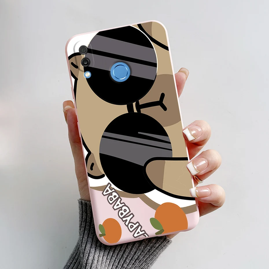 Cute Rabbit & Panda Painted Soft Silicon Cover for Huawei Honor Play 6.3