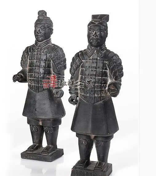 Soldati Di Terracotta E Cavalli Armi Ufficio Viaggi Souvenir Per La Decorazione Dello Studio Guerriero Di Terracotta E Cavalli Artigianato