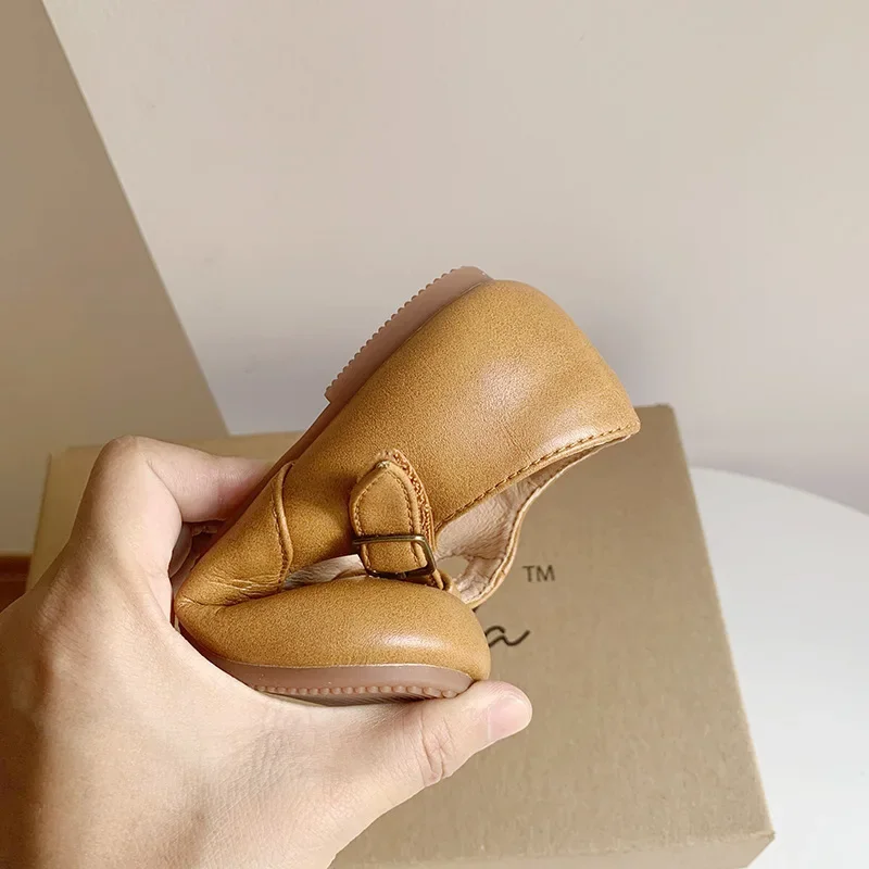 Leather Shoes, Girls Shoes, Girls Flats, Girls Sandals, Summer Retro Hollow