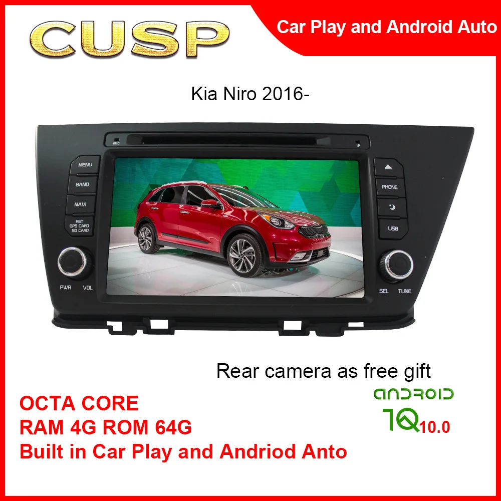 

CUSP Big Screen 8 Inch Android Car Stereo For KIA NIRO 2016- 8inch RAM 4 ROM 64G Car DVD Player Opel Touch Screen Car Radio
