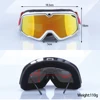 Lunette moto de sports de plein air, lunettes de soleil d'équitation de motocross rétro