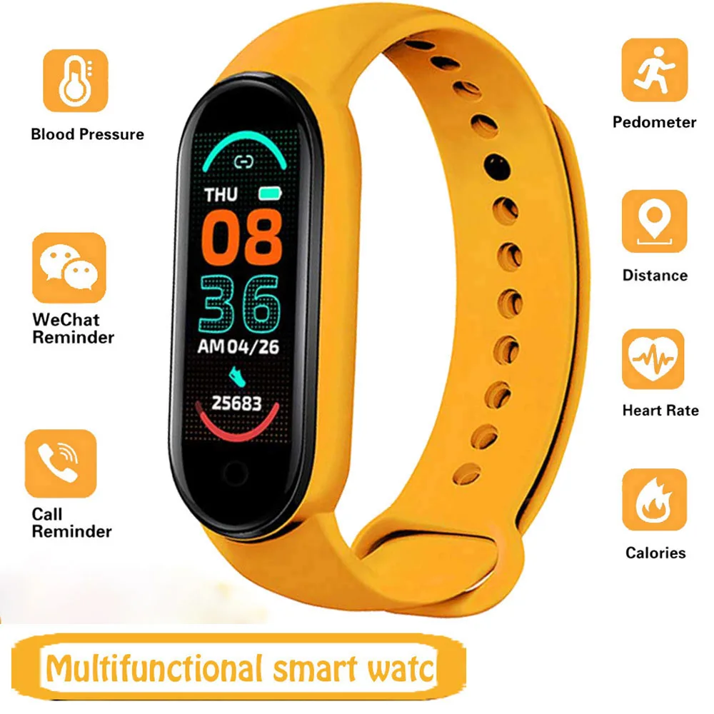 

New M series smart watch men's and women's fitness bracelet Bluetooth HD call pedometer sleep tracking multi-functional bracelet