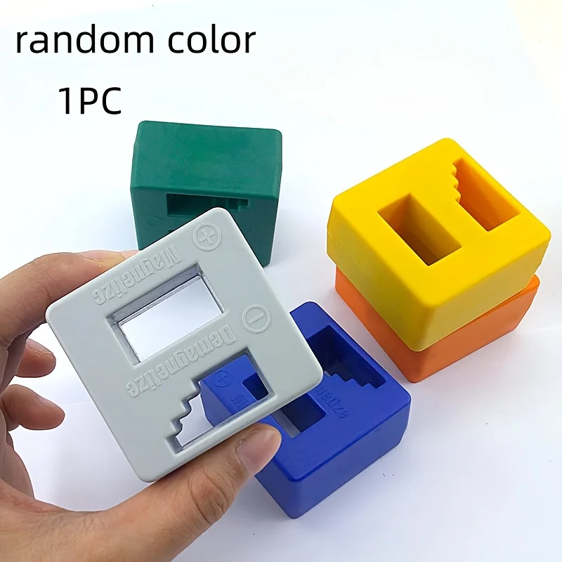 An Enhanced Magnetizing Suitable for Screwdrivers - a Multifunctional Hardware Repair Accessory with a Larger Green-Blue Casing
