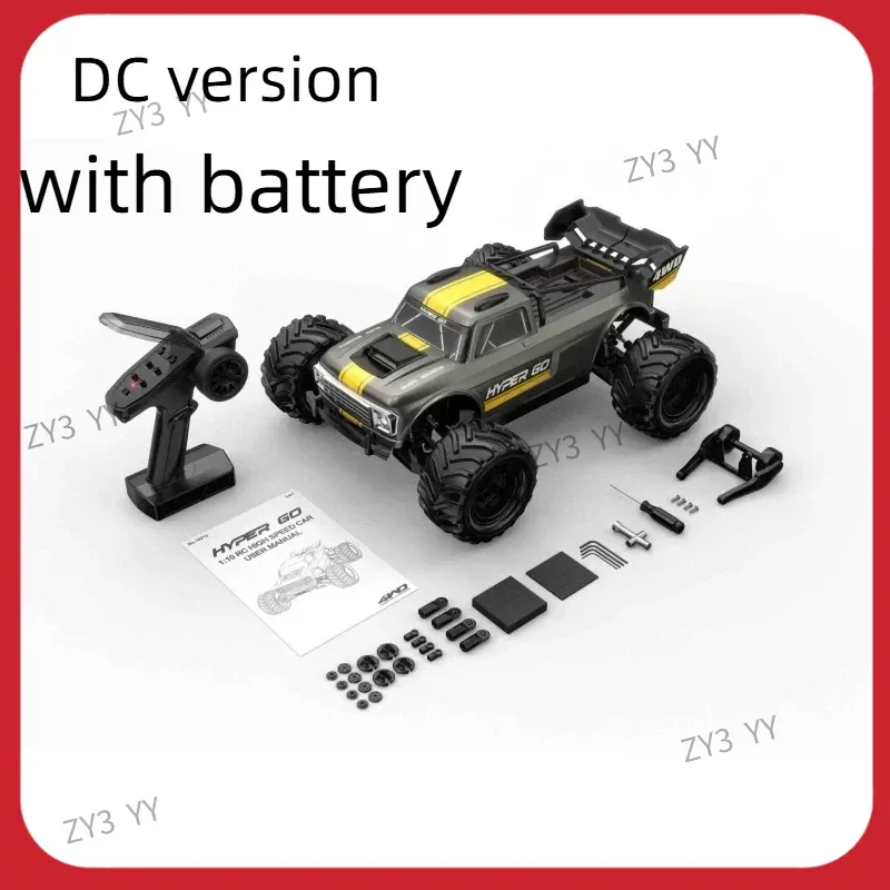 New MJX10210 1/10 Full Scale Brushless 4WD High Speed Professional Racing Car Model HYPER GO Electric RC Remote Control Car 5