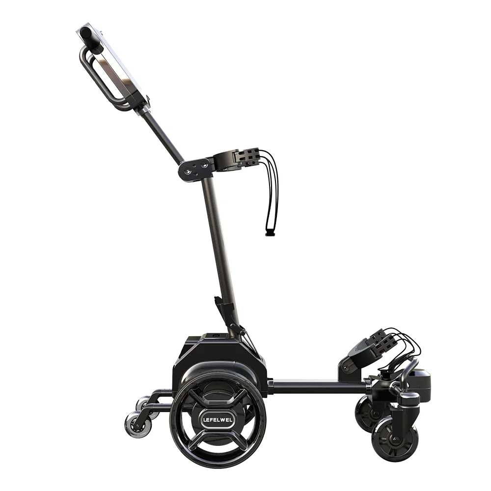 Portable High Quality Electric Golf 45km Battery Life 2kg Battery Weight Electric Golf Trolley for Courses