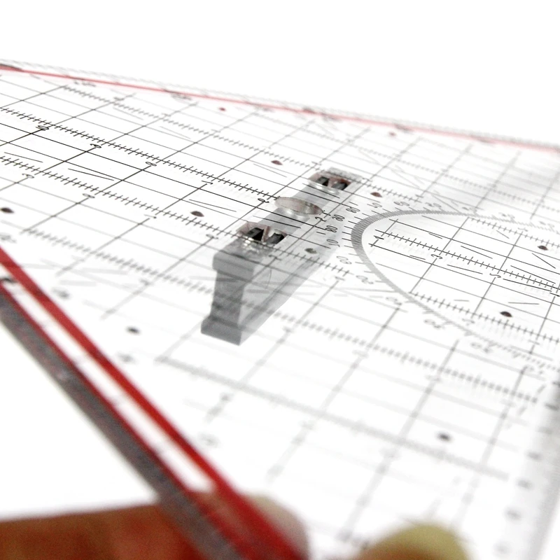 등변삼각형 손으로 그린 삼각형 보드 전문 특수 자 각도기 목공 인테리어 도면 디자인