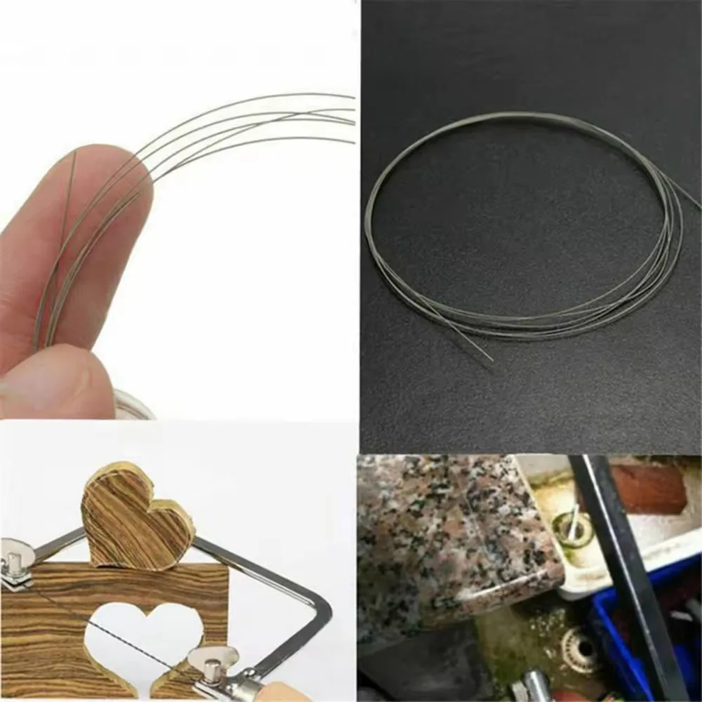 Superfine Diamond Cutting Wire, 1m DIY Tool, Copy Saw Blades, Jade Metal, Marble, Granite, Stone, Glass, Wood, Jewelry, Wire Saw