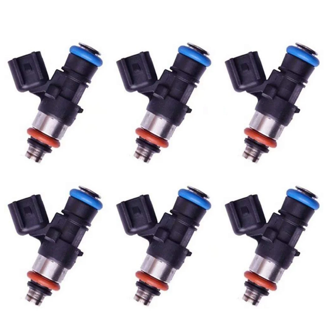 

6Pcs/Lot Fuel Injector Nozzle for Ford Edge Explorer Flex Mustang 3.5L-3.7L Lincoln MKT MKX Continental 3.7L 0280158191