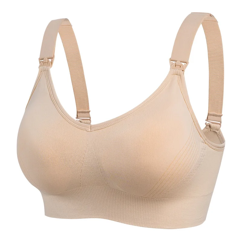 1pcs Maternity Nursing Bras Pregnant Women Skinny Breastfeeding Clothing Underwear  Female Breathable Push Up Bra 3