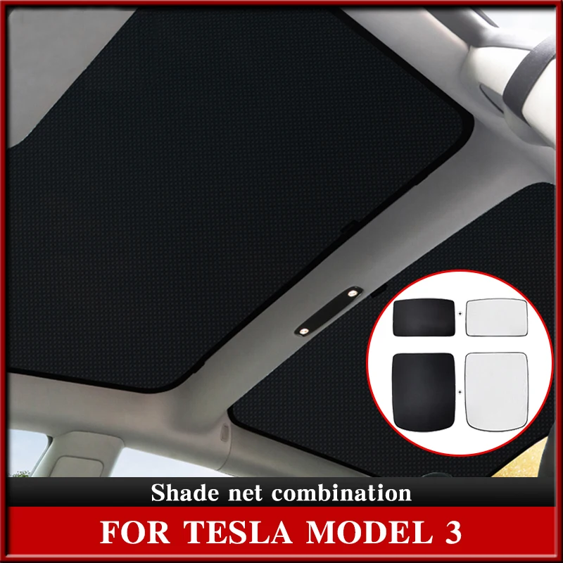 Sunshade Car Sun Visor Rear Front For Tesla Model 3 2021 2017 2022