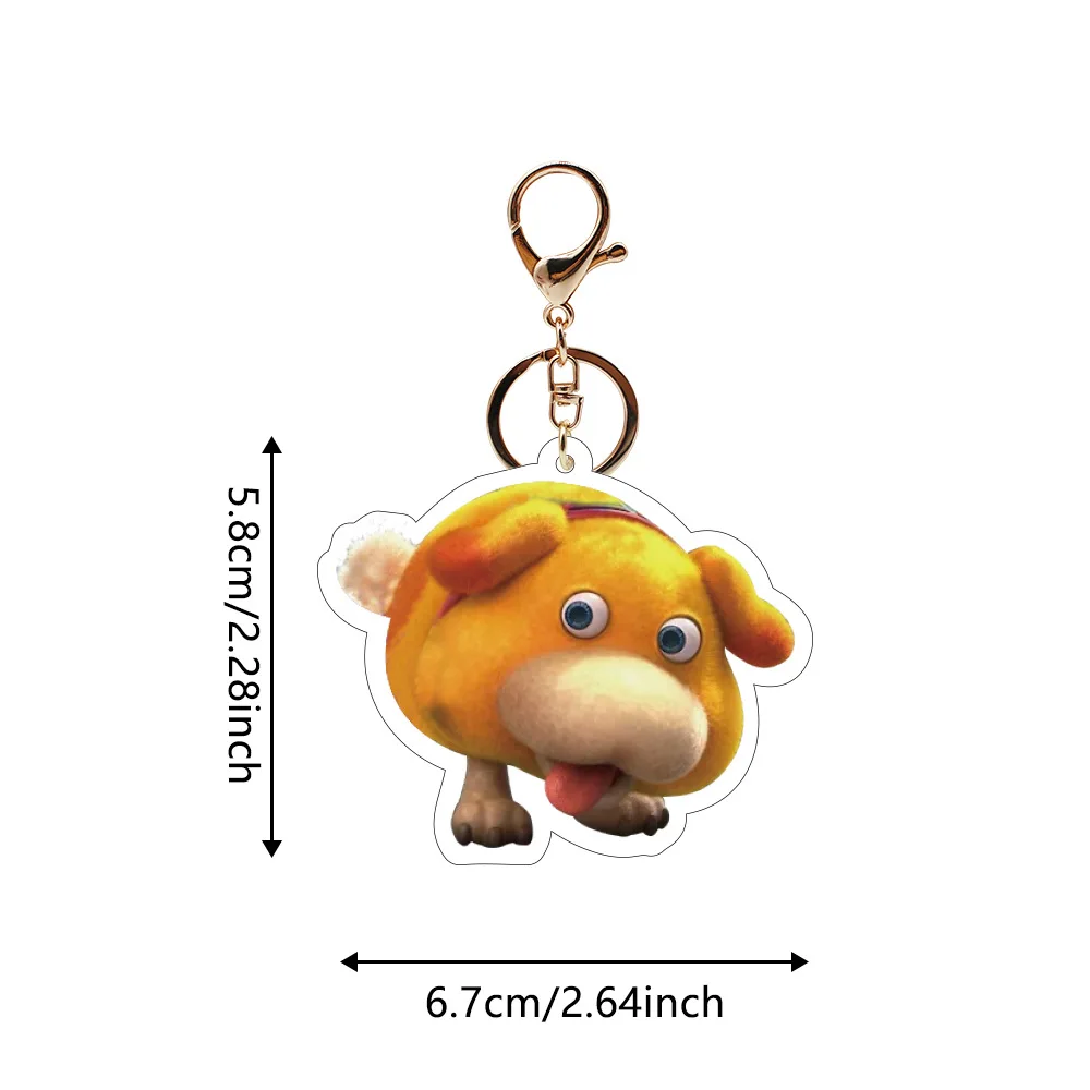 귀여운 게임 애니메이션 PIKMIN 그림 캡틴 Olimar PIKMIN 액션 피규어 PVC 열쇠 고리 컬렉션 모델 인형 장난감 어린이 선물 용품