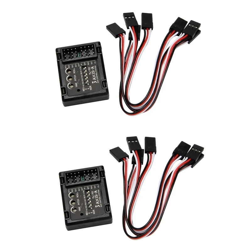 

2X 3-осевой контроллер полета система стабилизации гироскопа неподвижное летающее крыло FPV Самолет планер неподвижный стабилизатор крыла-Прямая поставка