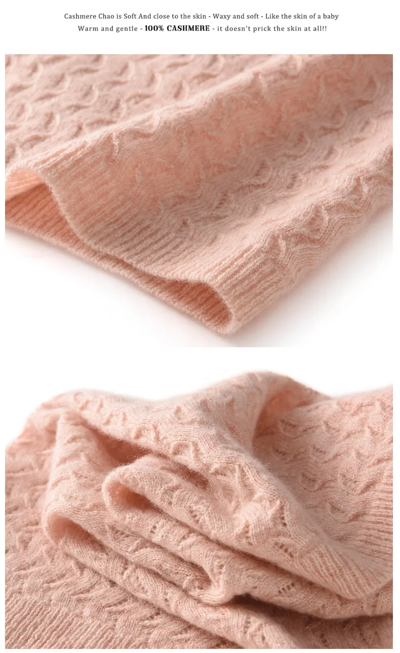 100 % Kaschmir, hochwertiger Halswärmer, Unisex-Halstuch, Nackenschutz, geflochtener Fake-Kragen, warmer Halswärmer, einfarbig, kleiner Schal – Detail 21