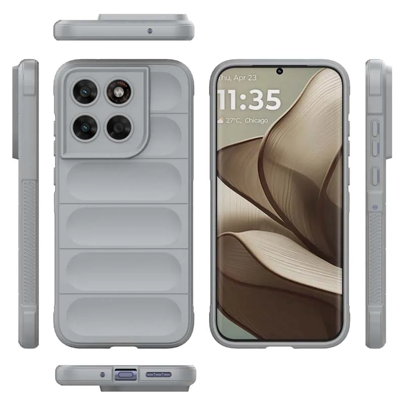 Luxury Silicone Shockproof 6D Air Bag Phone Case Cover