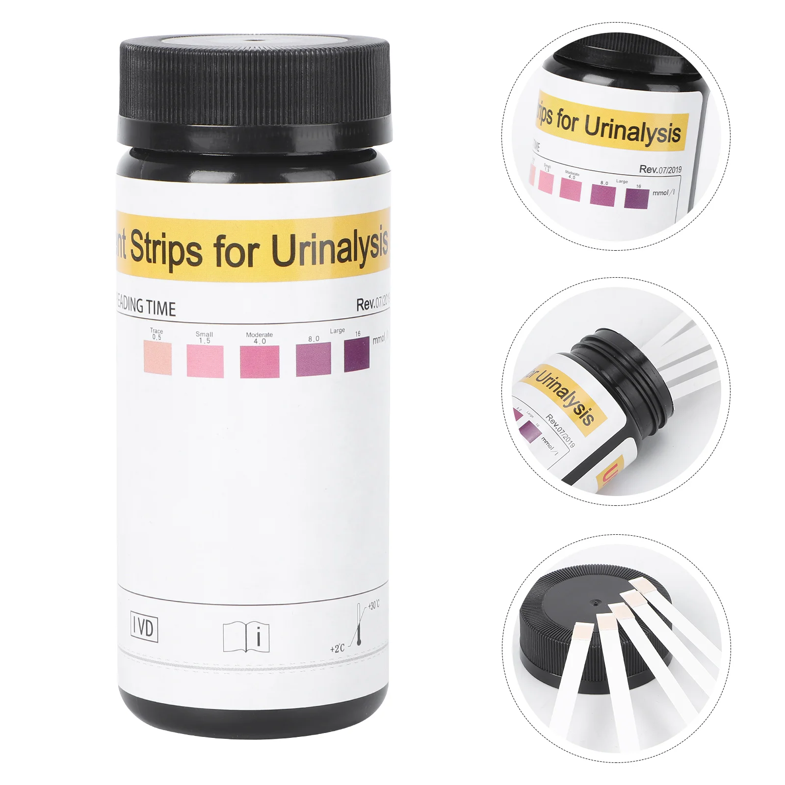

50 Sheets Ketone Body Test Paper Urine Test Paper Fat Loss Self-test Test Paper