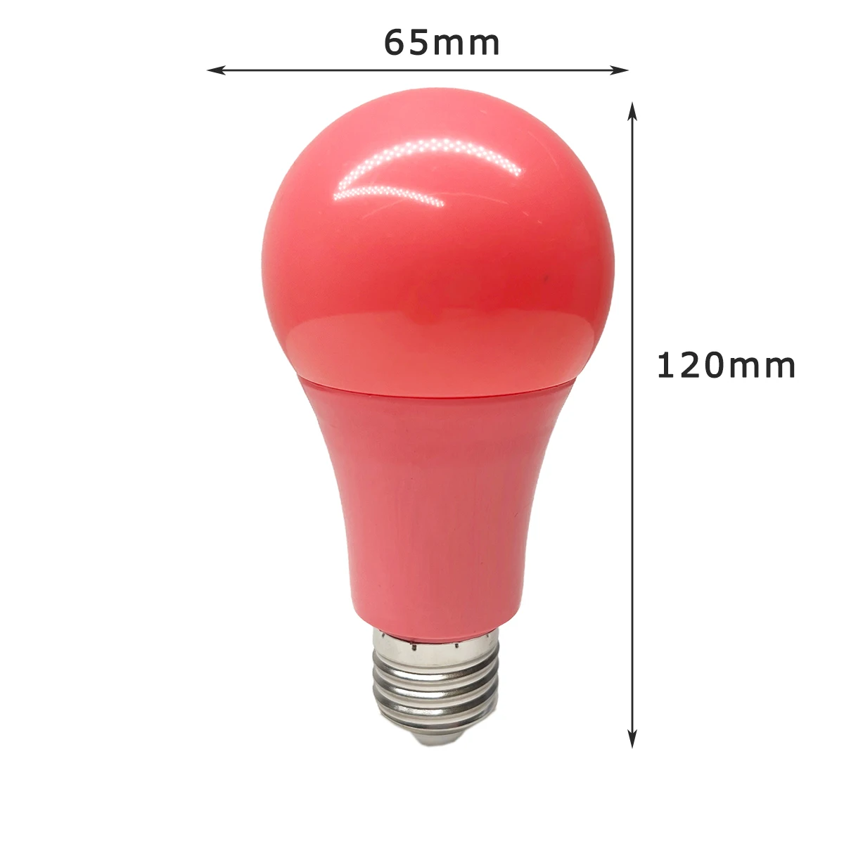 Led Light Led Lamp 220V 110V E27 B22 5W Led Color Plastic Coated Aluminum Colorful Red Yellow Blue Decorative Lantern Bulb A65 Colorful LED Bulb