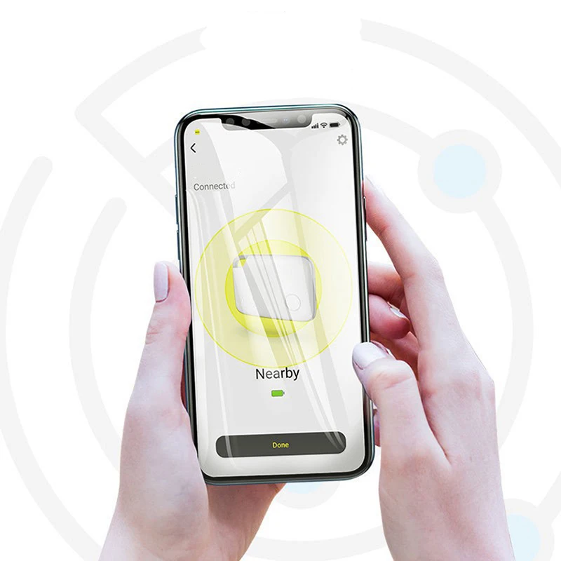 GPS Locator Tracker Wireless Smart Tag Key Finder Anti-lost Alarm Finder Locator Wallet Anti Lost Alarm Tag