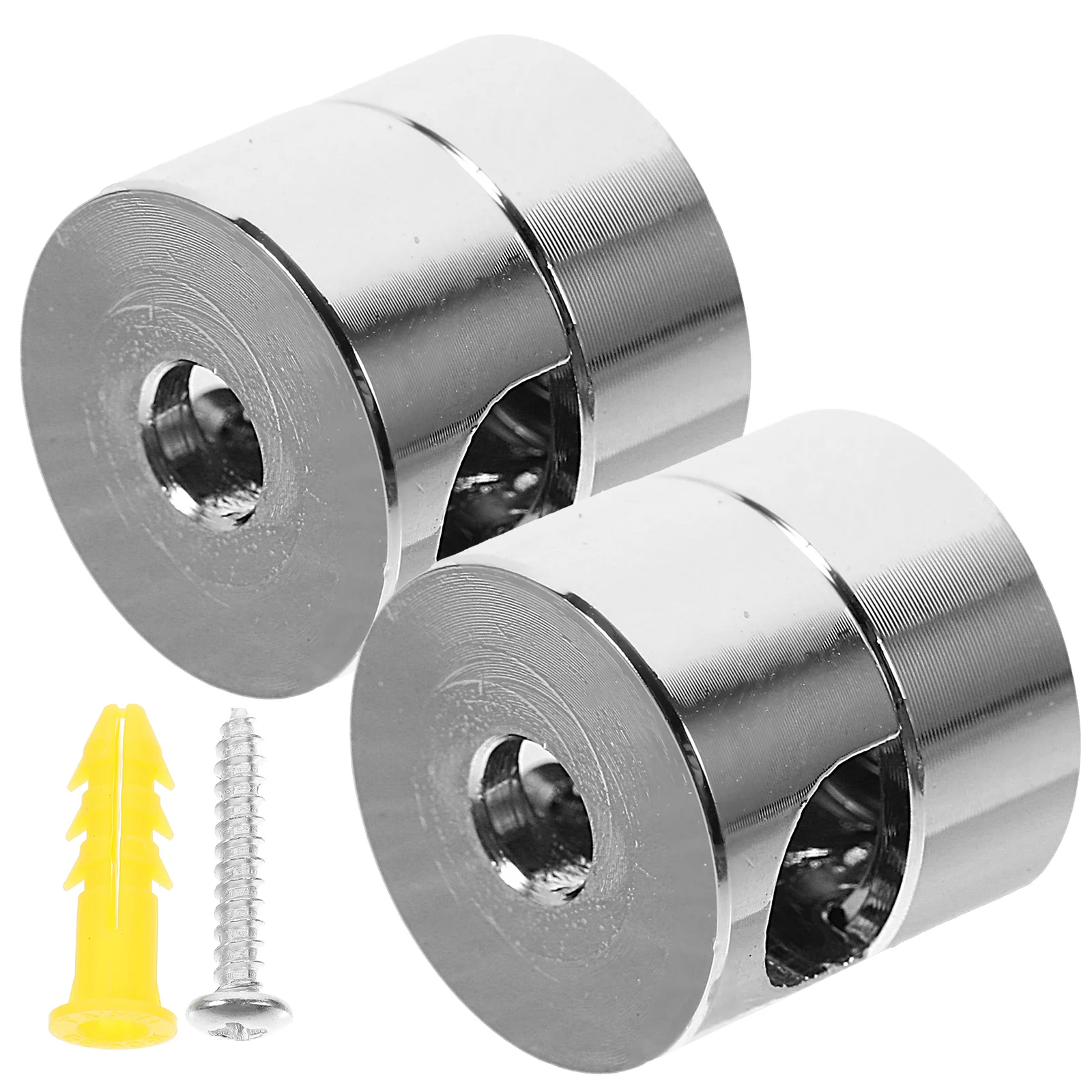 

2 Pcs Wire Fixer Hooks for Hanging Chandelier Cord Swag Lamp Connectors Grips Cable DIY Ceiling Lights Aluminum Strain Relief