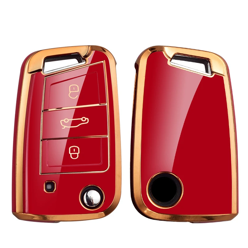 Premium Kuvi TPU Car Flip Key Case Cover