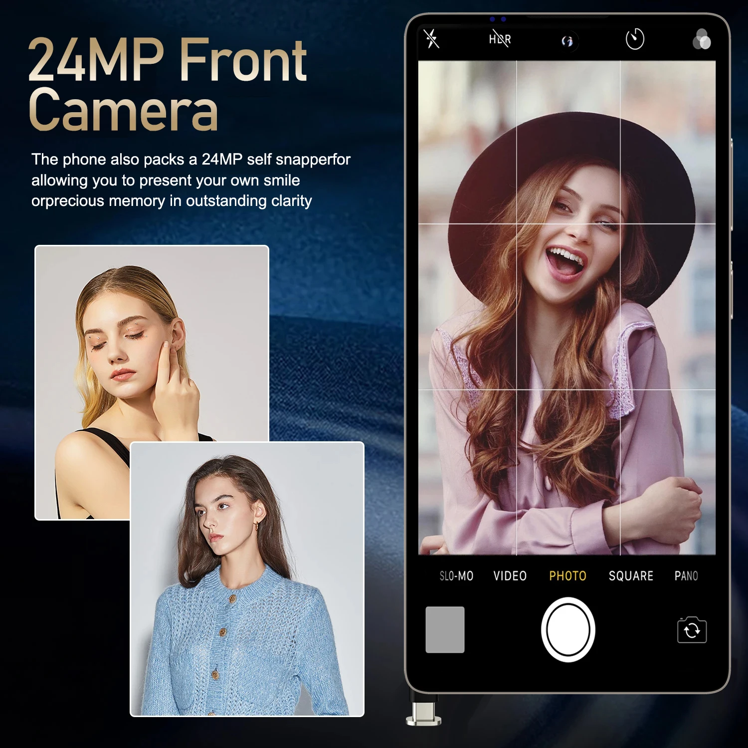 FUFFI S25 Pro Smartphone 5G Cellphones Android 12,6.8 inch Screen,12+512GB,24+48MP Mobile phone 5800mAh Google Play Store,Phone 6