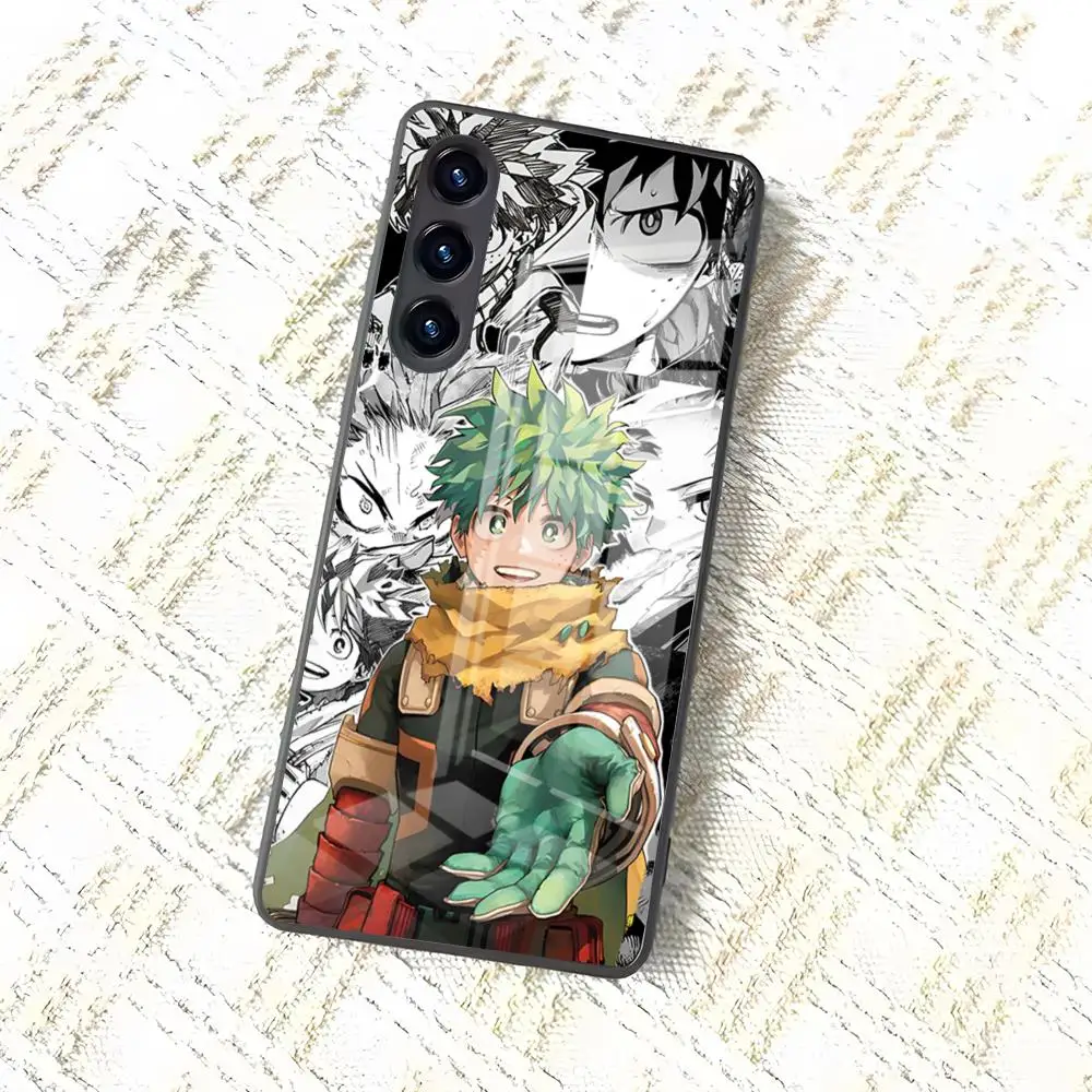 My Hero Academia Deku Glass Phone Case