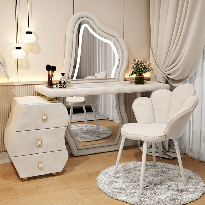 Dressing Bedroom Sets Minimalist Vanity Luxury Storage Makeup Table Mobile  Coffee Tocador Maquillaje Luxury Furniture WWH20XP - AliExpress