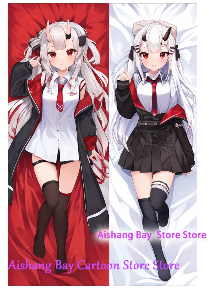 

Dakimakura Anime Hololive Double Sided Print Life-size Body Pillow Cover Decoration