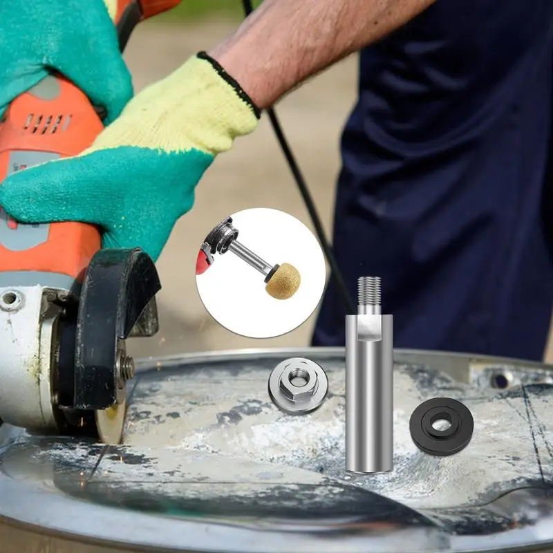 Angle Grinder Extension Connecting Rod Car Polisher Connecting Rod Water Grinder Polishing Machine Extender Thread Angle