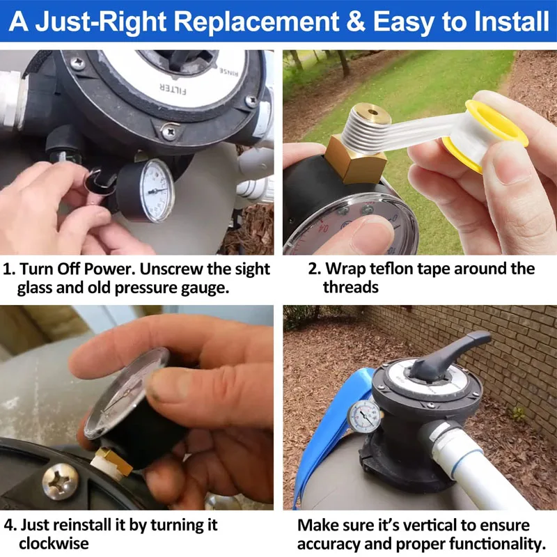 Hayward ECX270861 Manomètre à Billes - Foto 11