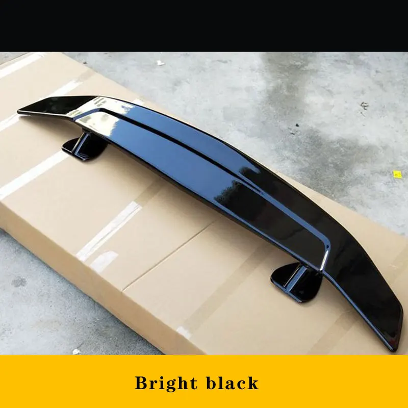 Car Styling 5D Carbon Fiber Spoiler Wings DIY Refit Trunk Lid Universal For BMW Toyota Honda Kia Hyundai Opel Mazda VW Tuning