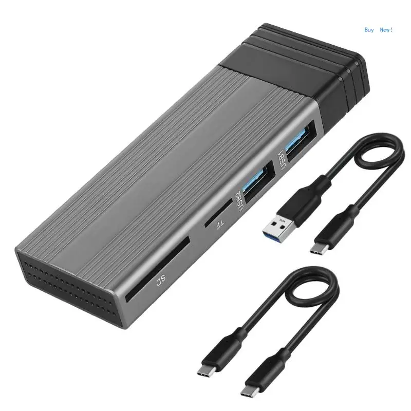 

Твердотельный накопитель NVMe в корпусе Type-C NVMe Box, двухпротокольный Type-C Твердотельный накопитель NVMe