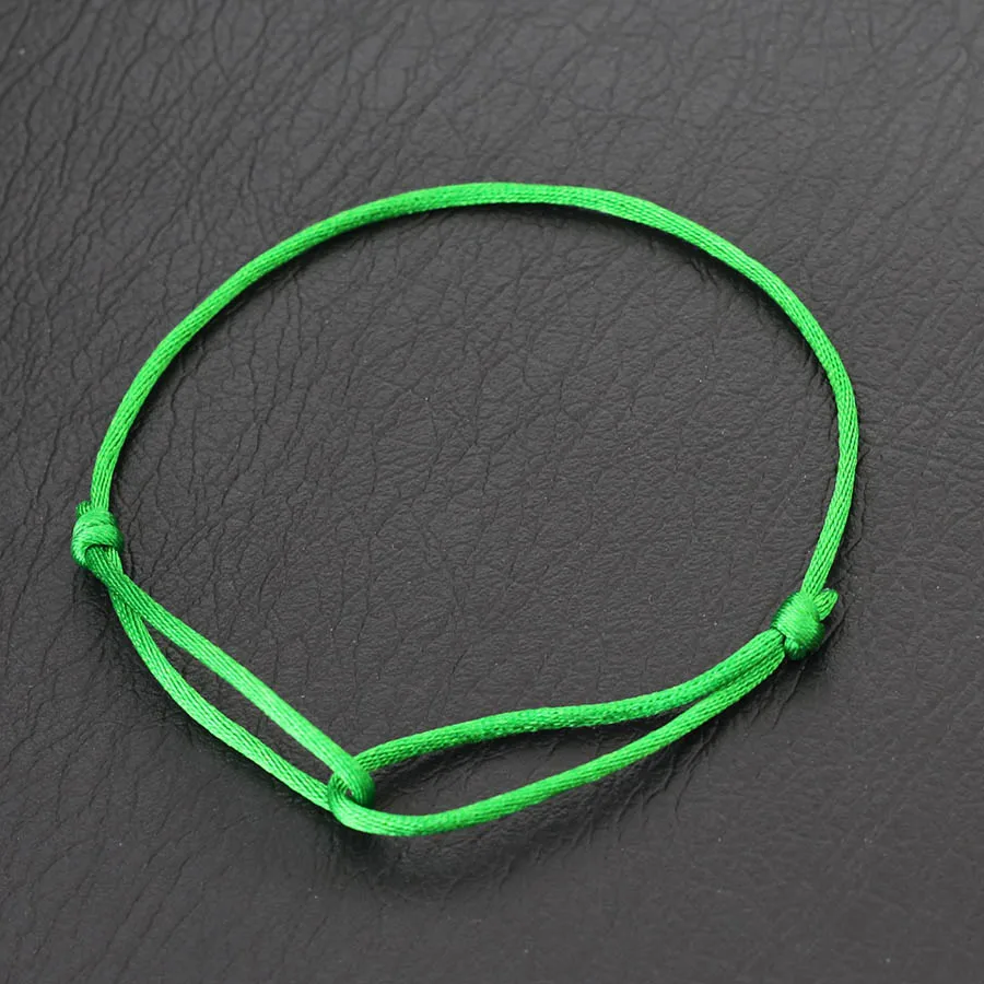 Red Thread Chinese Knotted Adjustable Bracelet for Men and Women