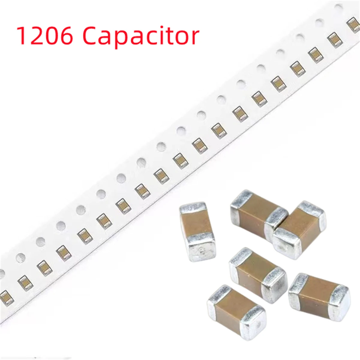 

B 20pcs/Lot 1206 SMD Chip Multilayer Ceramic Capacitor 102 103 104 105 106 223 224 333 334 472 473 474 10P 15P 30P 47P 68P 150P