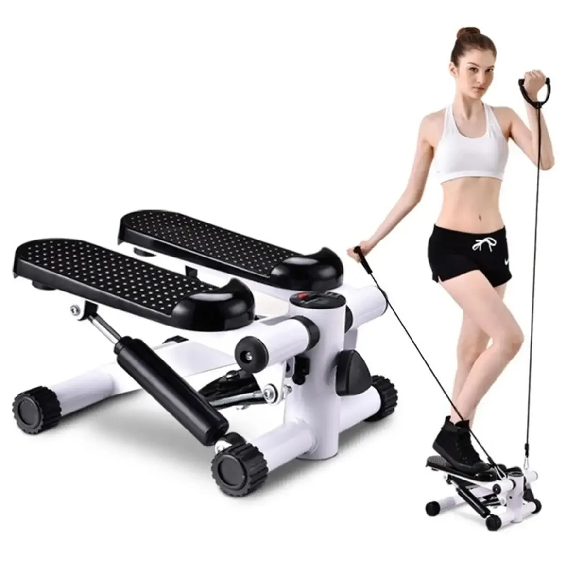 

Exercise Running Machine Stepper Elliptical Trainer Mini Aerobic Stepper Pedal Exerciser Legs Muscle Training Exerciser Treadmil