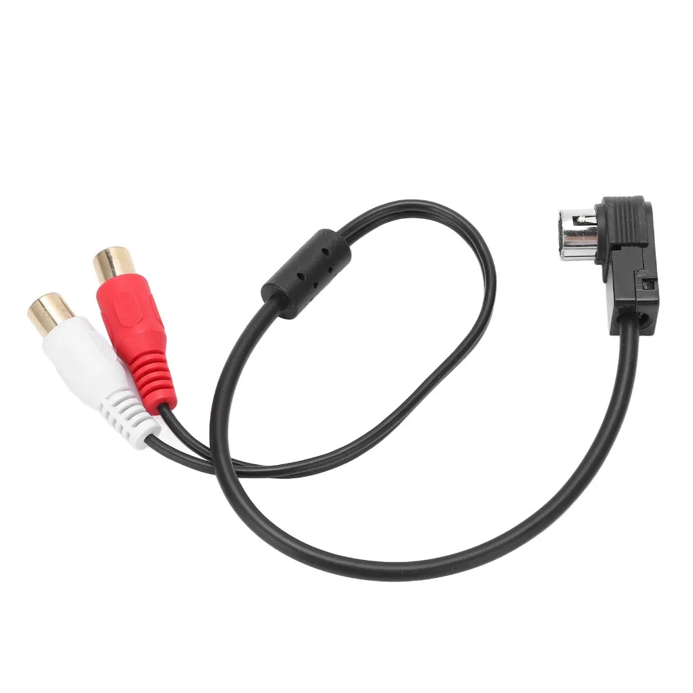 RCA Audio Car Radio AUX Cable AUX Input Audio Cable Adapter IN RCA for KCA121B Ainet Player 9887 105 117 9855