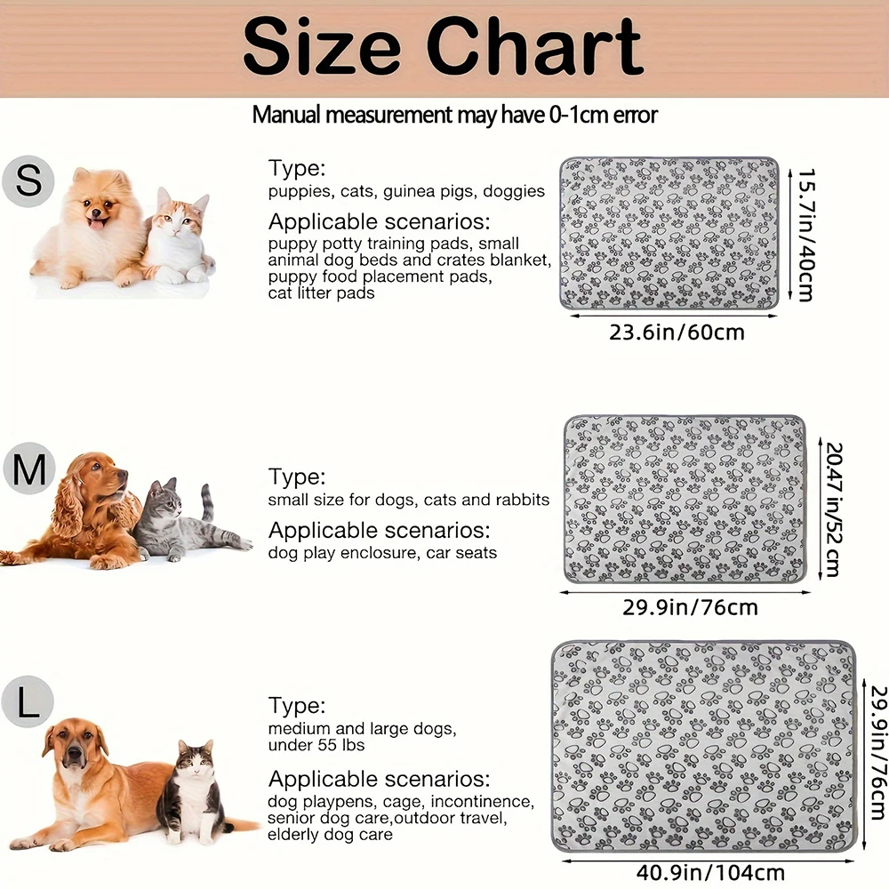 Soft Paw Print Pet Blanket 6