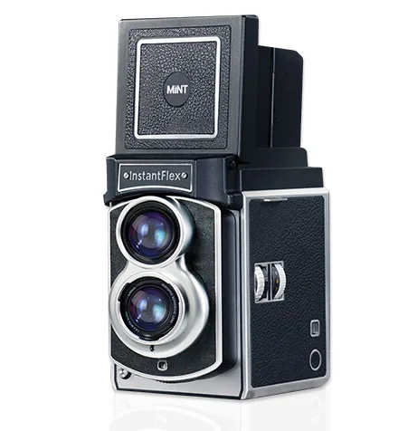 DUTRIEUX MiNT TL70 Plus Twin-Lens Instant Camera use Fujifilm instax + Free Square film