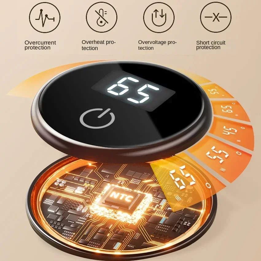 USB Electric Goose Down Warming Pad Washable Hand Warmer Adjustable Temperature Graphene Quick Heating 3 Modes portable hand warmer,electric heater