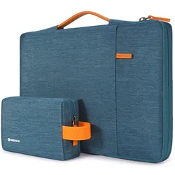 NIDOO Waterproof Laptop Bag Sleeve and Handbag Briefcase for 13.3 inch (Blue)