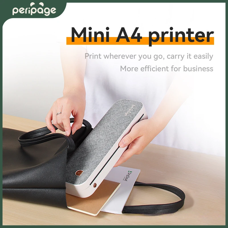Портативный Мини Принтер А4 | Peripage Portable Thermal Bluetooth ...