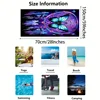 Butterfly Beach Towel, Super Soft Absorbent Bath Towel, Extra Large Travel Towel for Sports Pool Swimming Pool Bathroom Camping 6