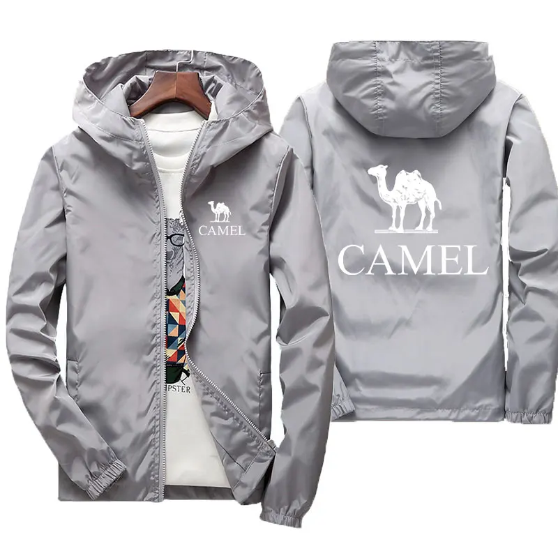 Light luxury brand CAMEL men's street hot selling jacket, waterproof and windproof, casual, outdoor sports jacket