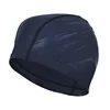 Mens High Grade Fabric Cloth Swimming Cap Durable Lightning Pattern Swim Caps for Men Swimming Accessories Bathing Hats 3