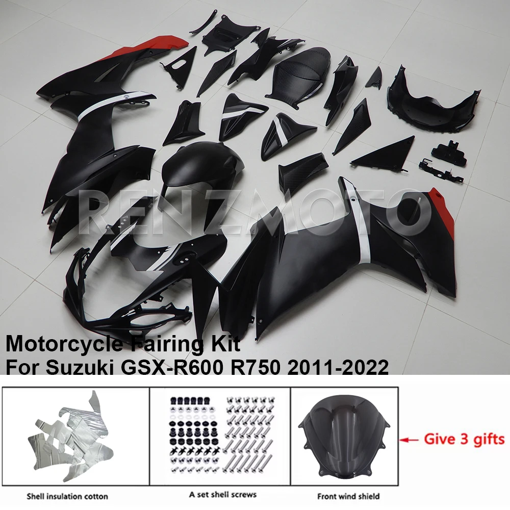 

Для SUZUKI GSX-R600 R750 2011-2022 обтекатель R/Z XR2203 комплект кузова мотоцикла декоративная пластиковая защитная пластина Аксессуары Корпус