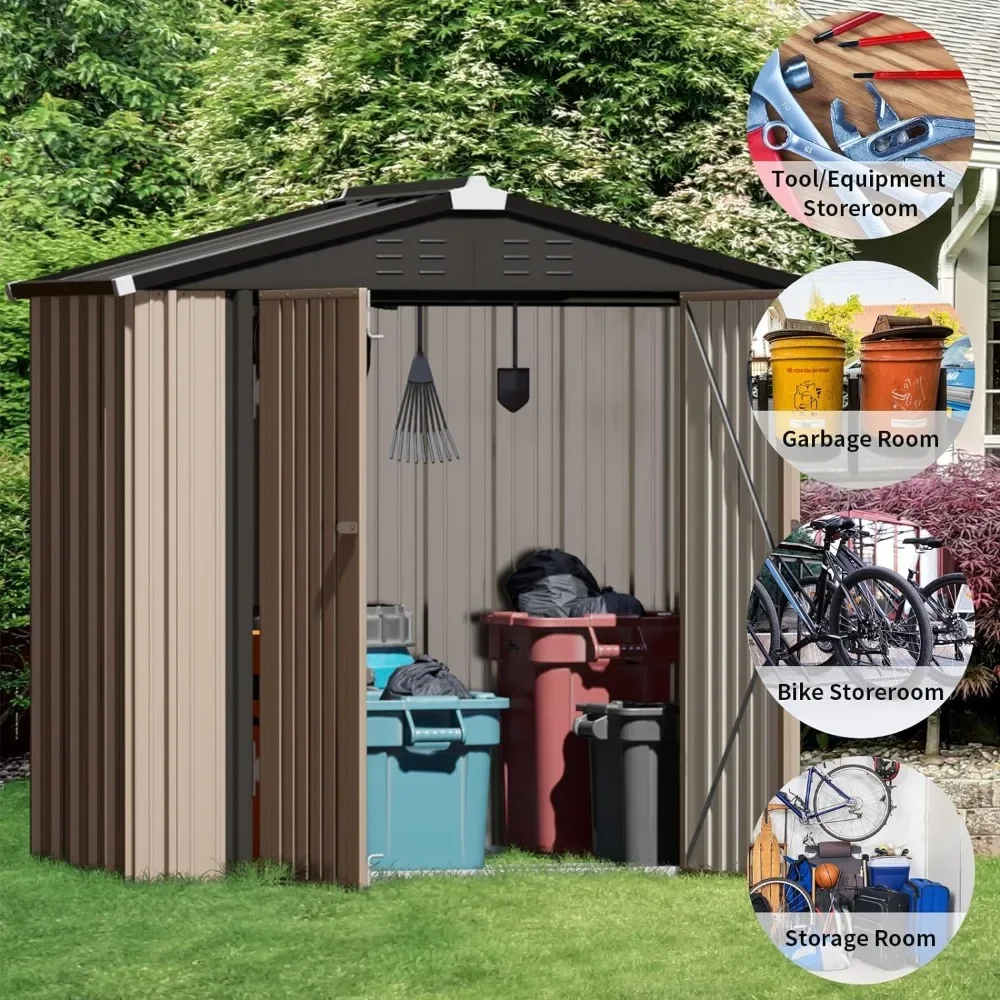 Outdoor Storage Shed, Outdoors Storages Sheds 4x6 FT, Outdoor Storage Shed images - 6