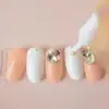 Attractive Dotting Pen Compact Studs Picker Reusable Automatic Bead Metal Charming Nail Art Rhinestones Picker for Home 4