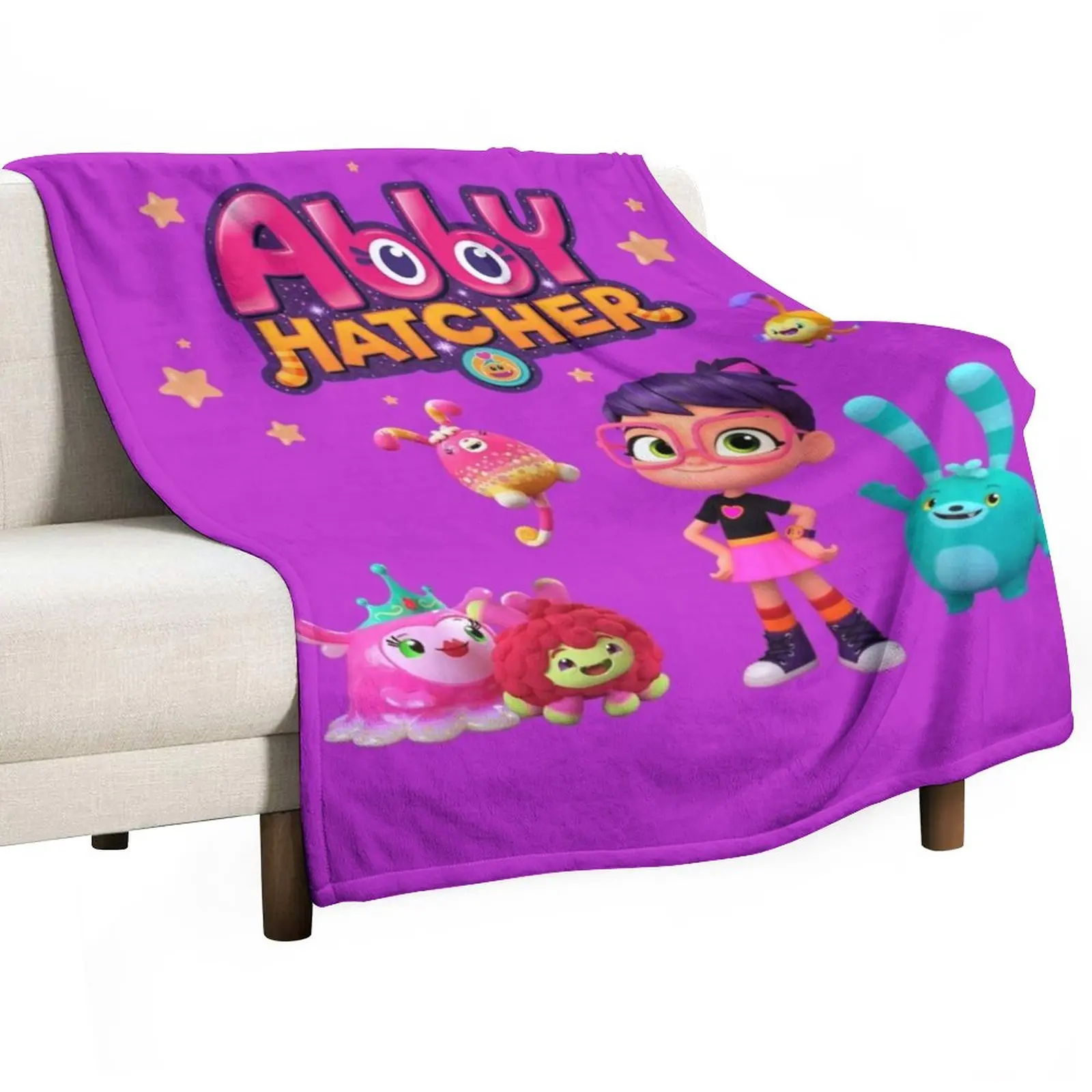 

Abby Hatcher Team Throw Blanket Soft Big Blanket Quilt Blanket Camping Blanket