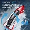 New 2.4G RC Boat 15km/h Dual Motor Waterproof High-speed Boat Summer Outdoore Water Remote Control Ship Toys Gift for Boys Girls 5
