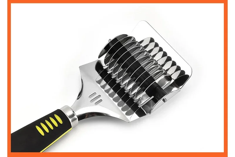 Description Picture 5 of itemManual Stainless Steel Noodle Shallot Garlic Cut Roller Cutter Kitchen Practical Helper Tool  Dough Cutting Maker